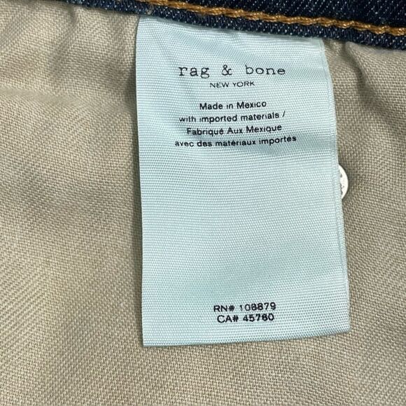 Rag & Bone Nina High-Rise Ankle Skinny Jeans in Kayt Wash Size 29‎ Denim - Picture 9 of 10